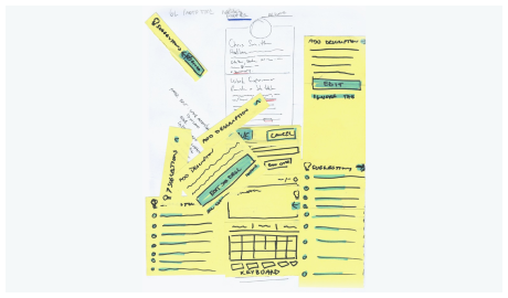 Initial prototype - paper prototype